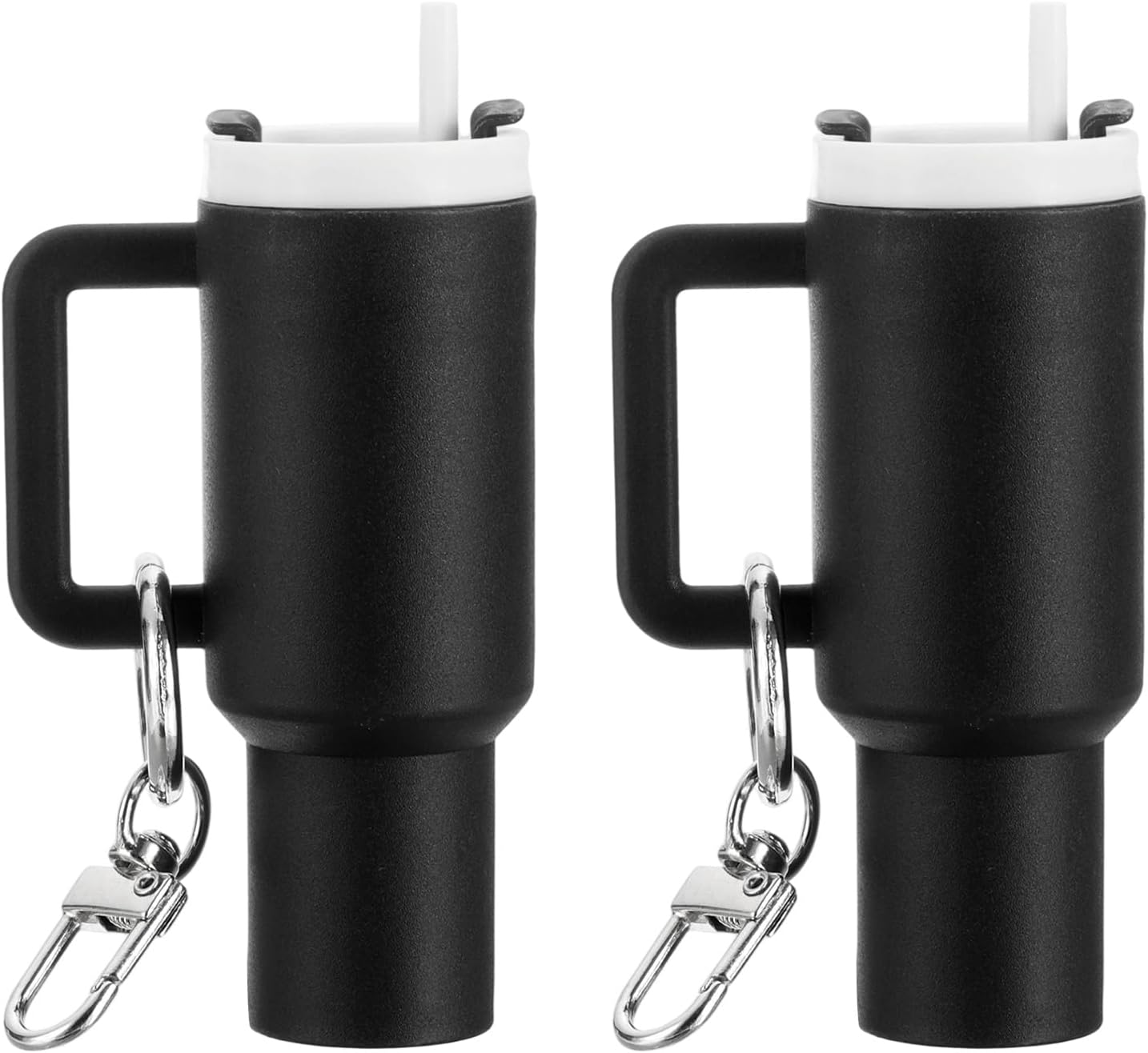 Mini Cup Keychain, Lip Balm Holder Mini Tumbler Key Chains Keychain Charm for Backpack Handbag Purse