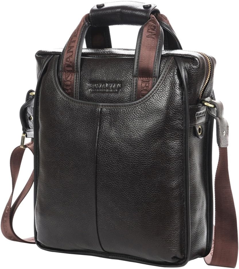 Imported Top layer Leather Shoulder business Bag for men 022