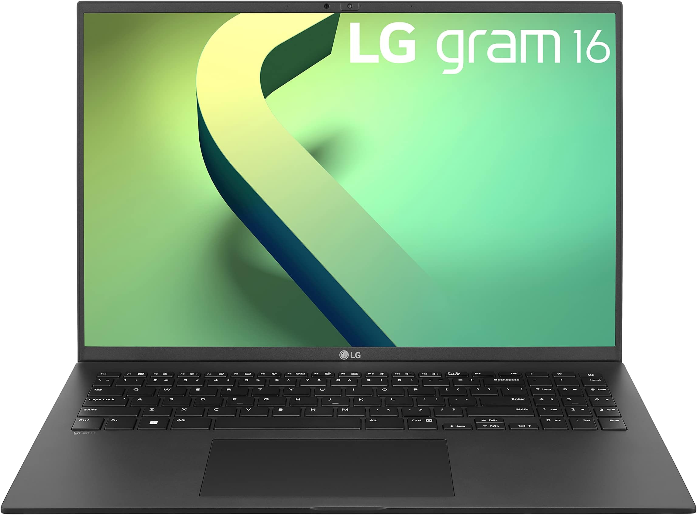 gram (2022) 16Z90Q Ultra Lightweight Laptop, 16" (2560 x 1600) IPS Display, Intel Evo 12th Gen i7 1260P Processor, 16GB LPDDR5, 1TB NVMe SSD, FHD Webcam, WiFi 6E, Thunderbolt 4, Windows 11, Black