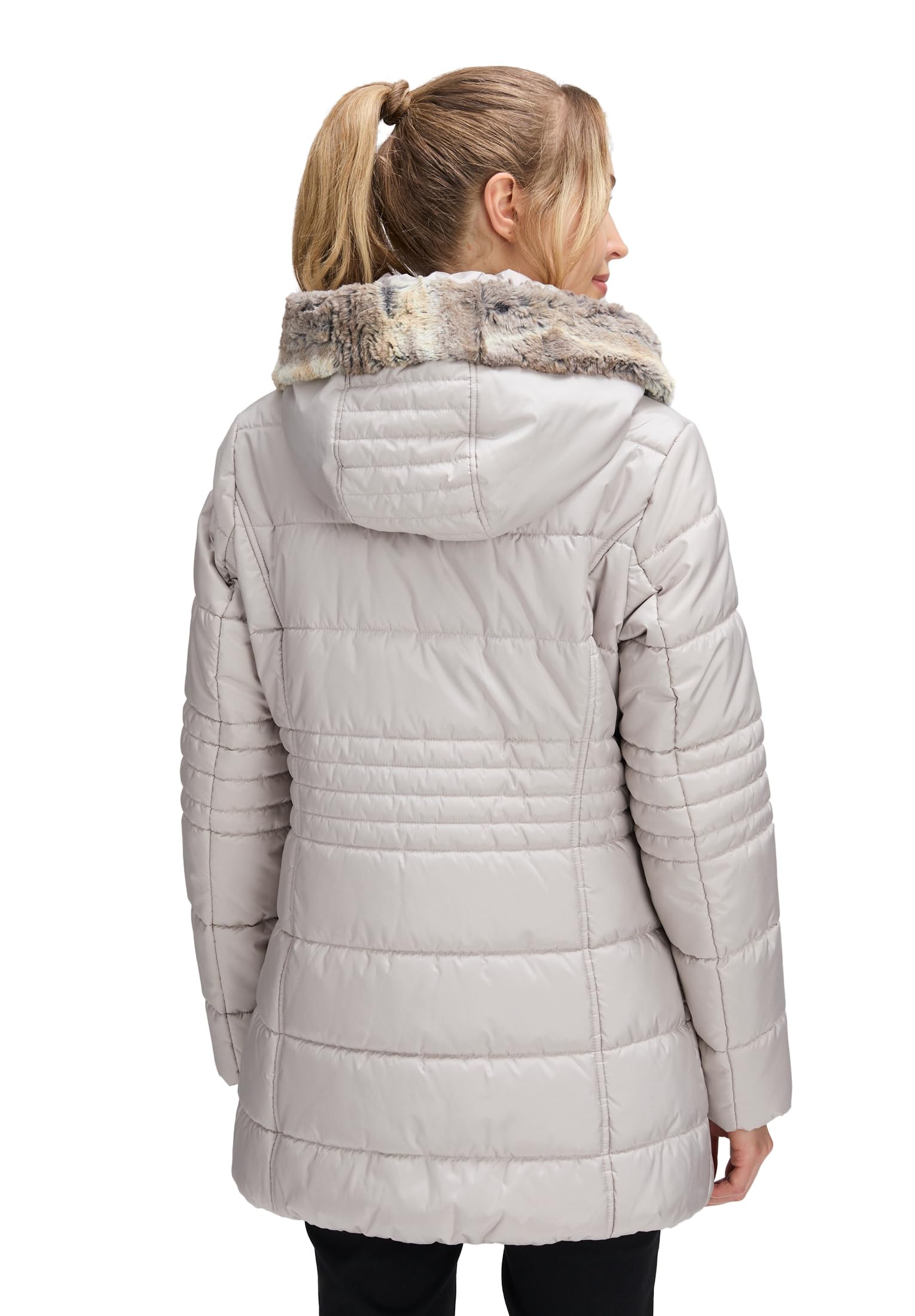 Betty Barclay Damen Outdoorjacke mit Abnehmbarer Kapuze