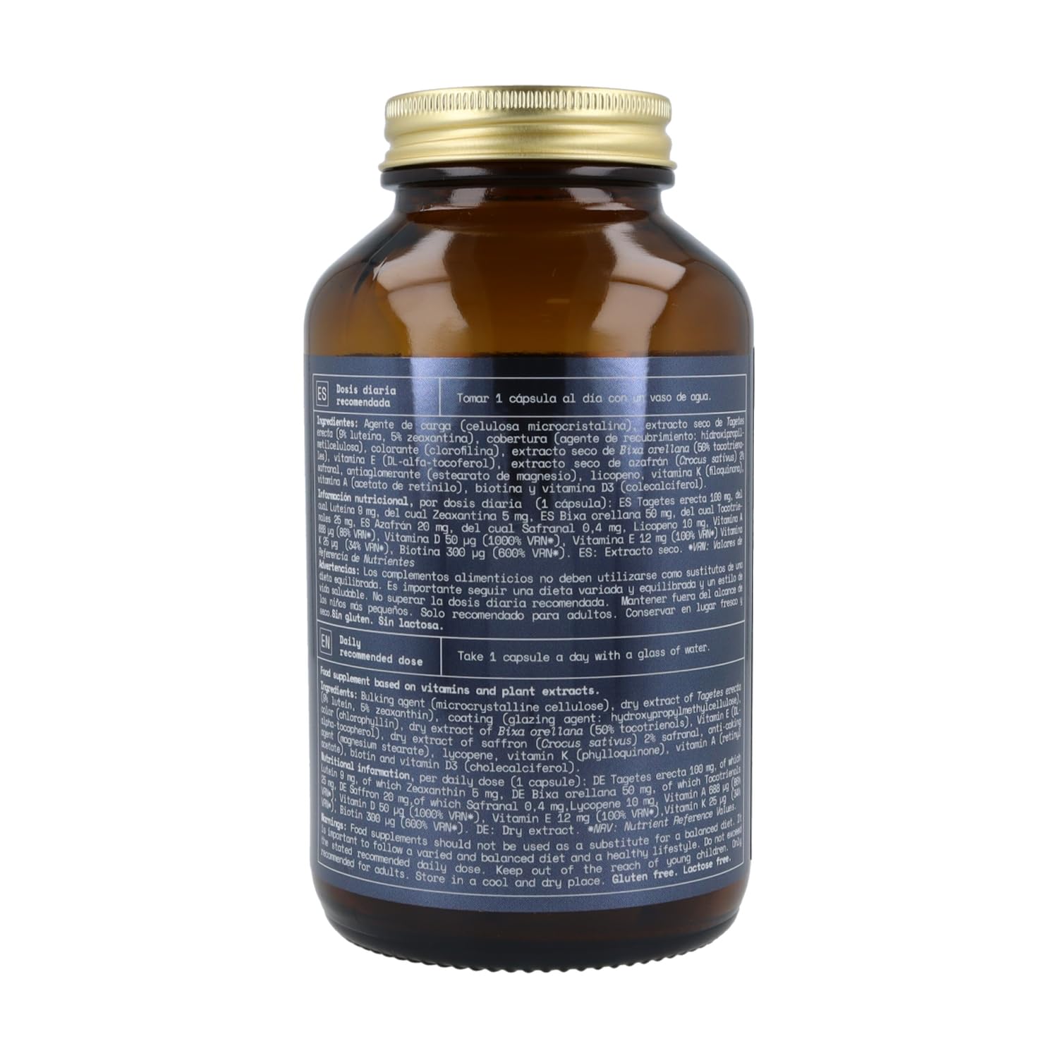 ZEUTICS by Naturitas | Multivitamins | 120 cápsulas | Vitaminas A, D, E, K y Biotina | Salud Natural |Extracto Plantas | Sin Gluten Sin Lactosa