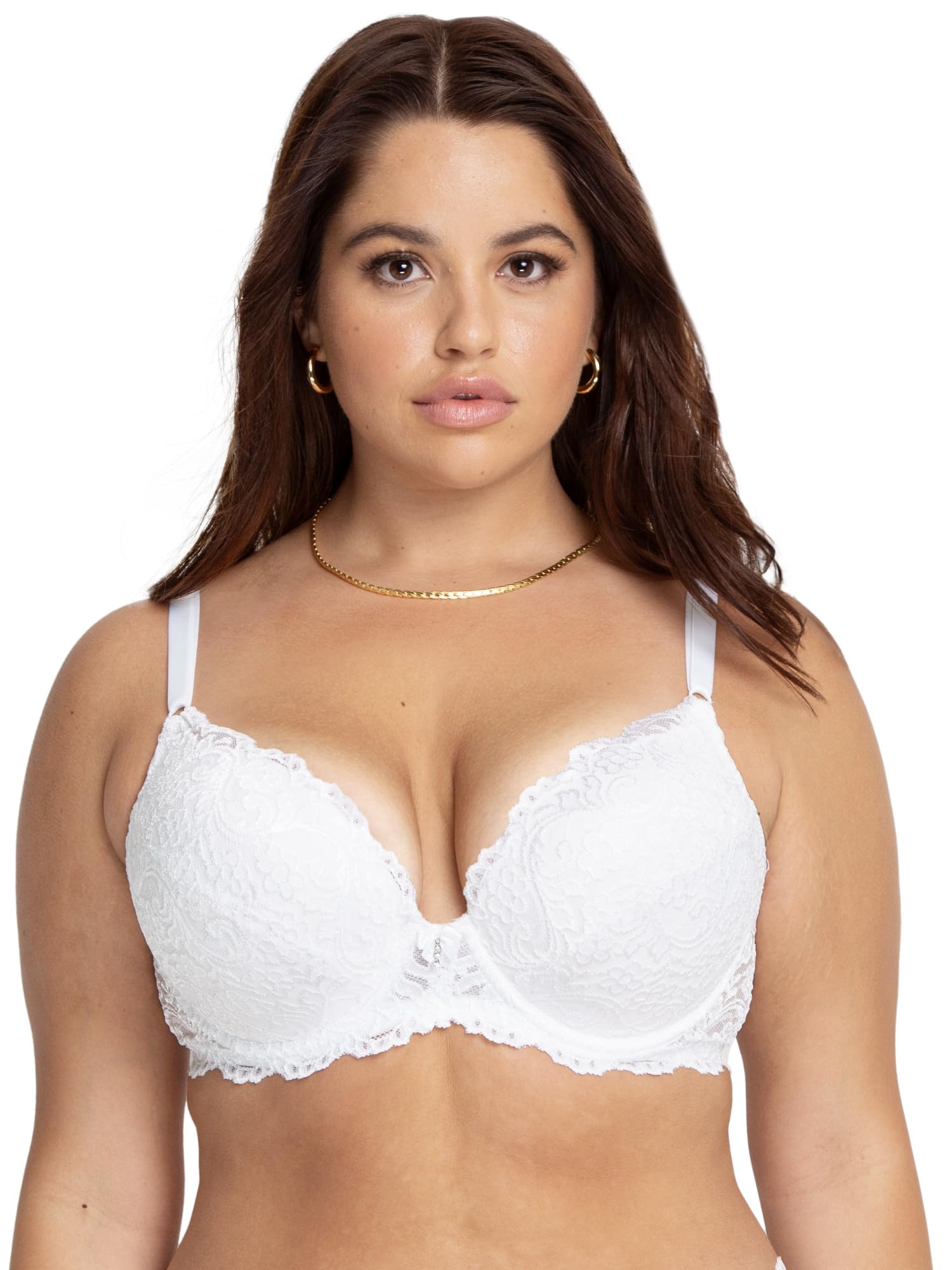 Womens Maximum Cleavage Underwire Push Up Bra