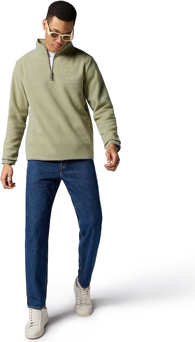 Buy XYXX Men Cotton Rich Fleece jacket, Relaxed Fit, Solid