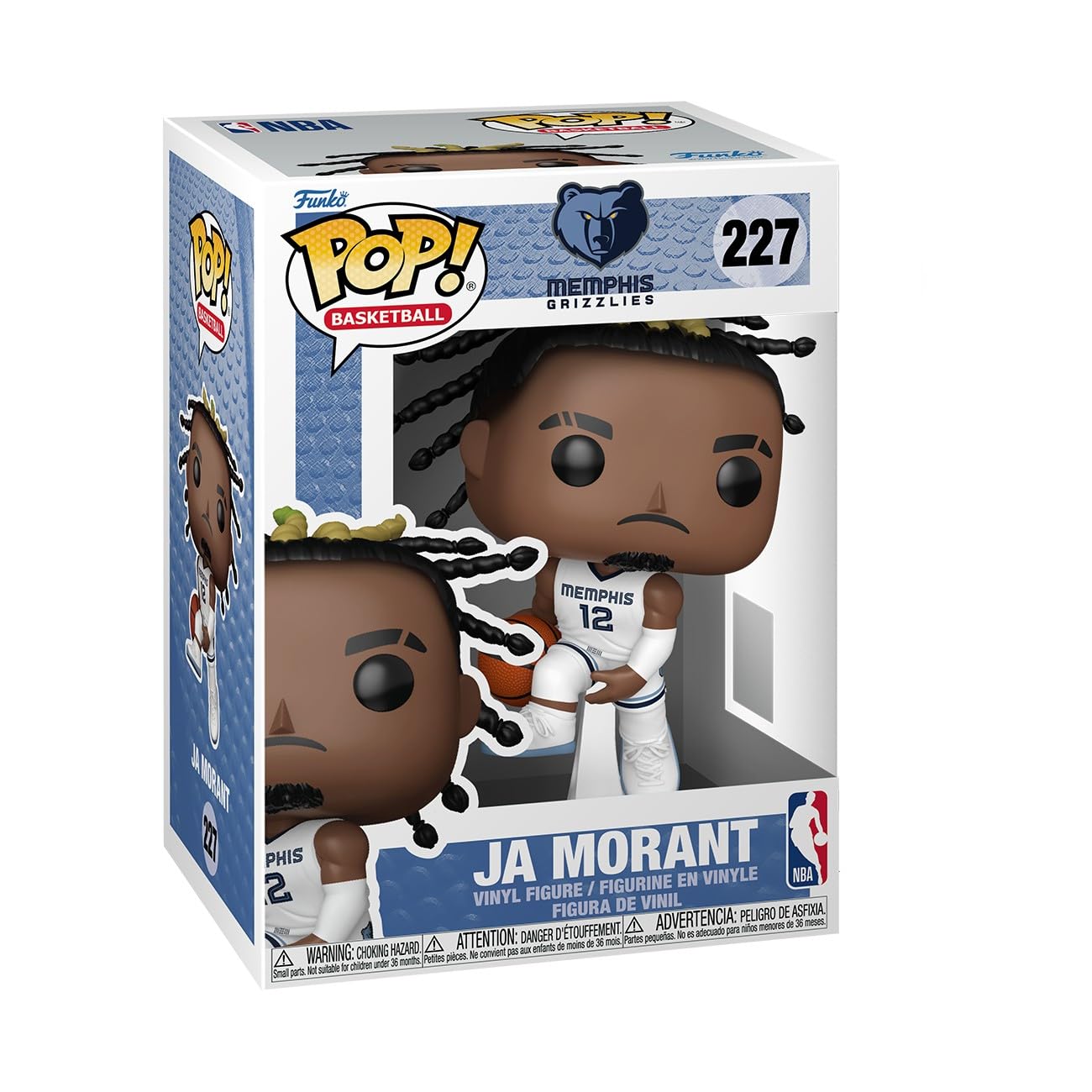 Amazon.com: Funko Pop! NBA: Grizzlies - Ja Morant - Home Uniform