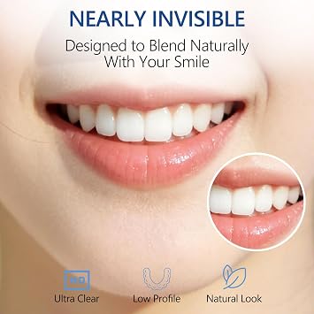 Custom Clear Retainers - Invisible Teeth Retainer (Upper & Lower 2 Pairs)