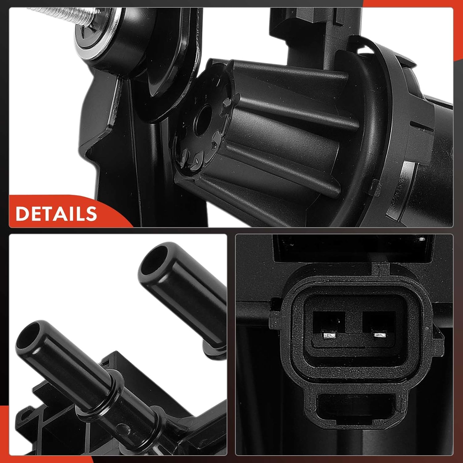 A-Premium Vapor Canister Purge Solenoid Valve Compatible with Ford E-150 E150 E-250 E250 2005-2008, E-150 E-350 Club Wagon 2005, E-350 Super Duty 2005-2009, E-450 Super Duty 2005-2008