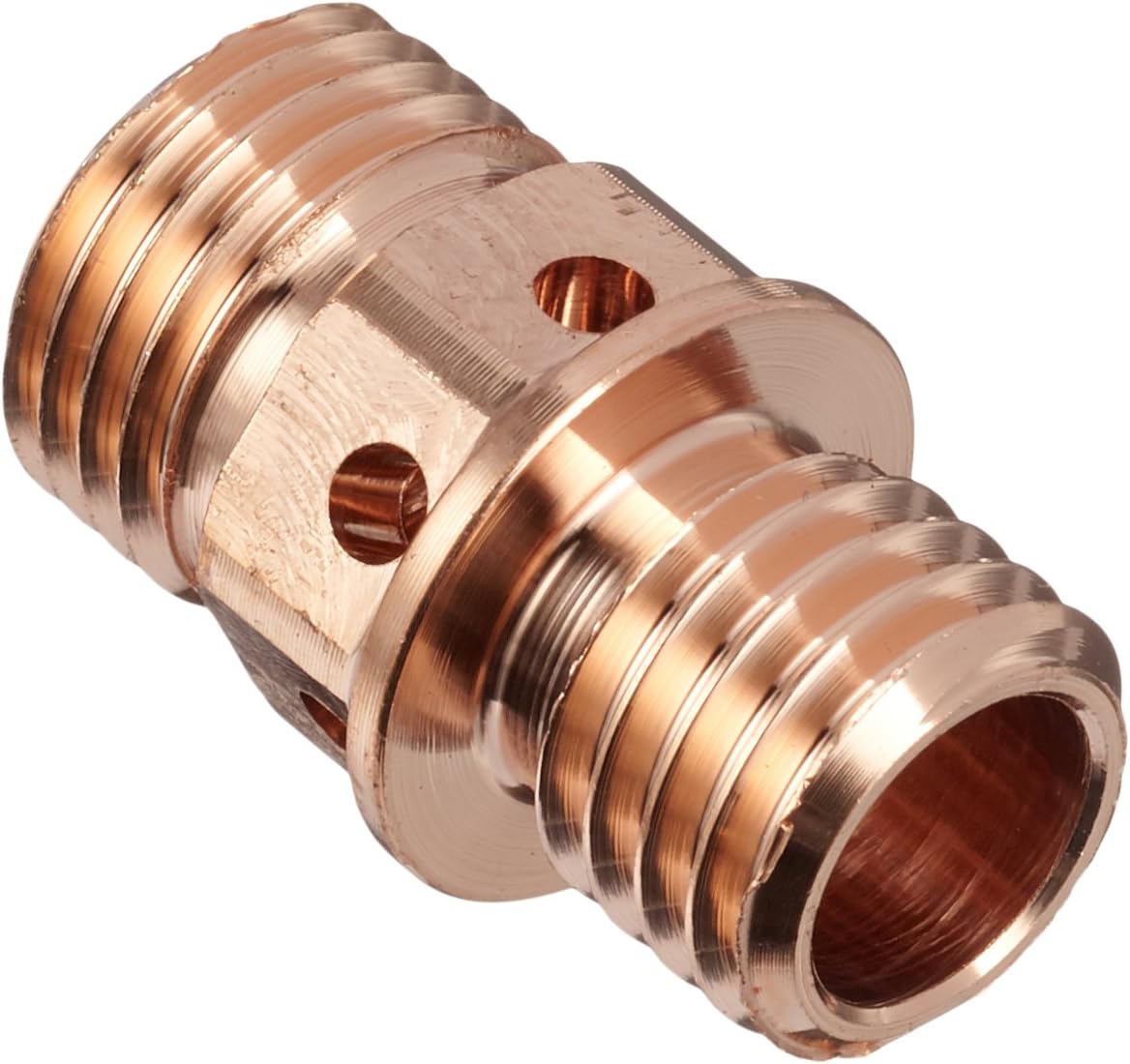 Abicor Binzel 785.5052 Contact Tip Holder m6 for Liquid Cooled Torch Neck, Copper, 19.0 mm Length (Pack of 10)