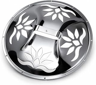 Metal Cover with Cutouts Silver-Colored Hardware Polished for Luthier, Instrumentalists