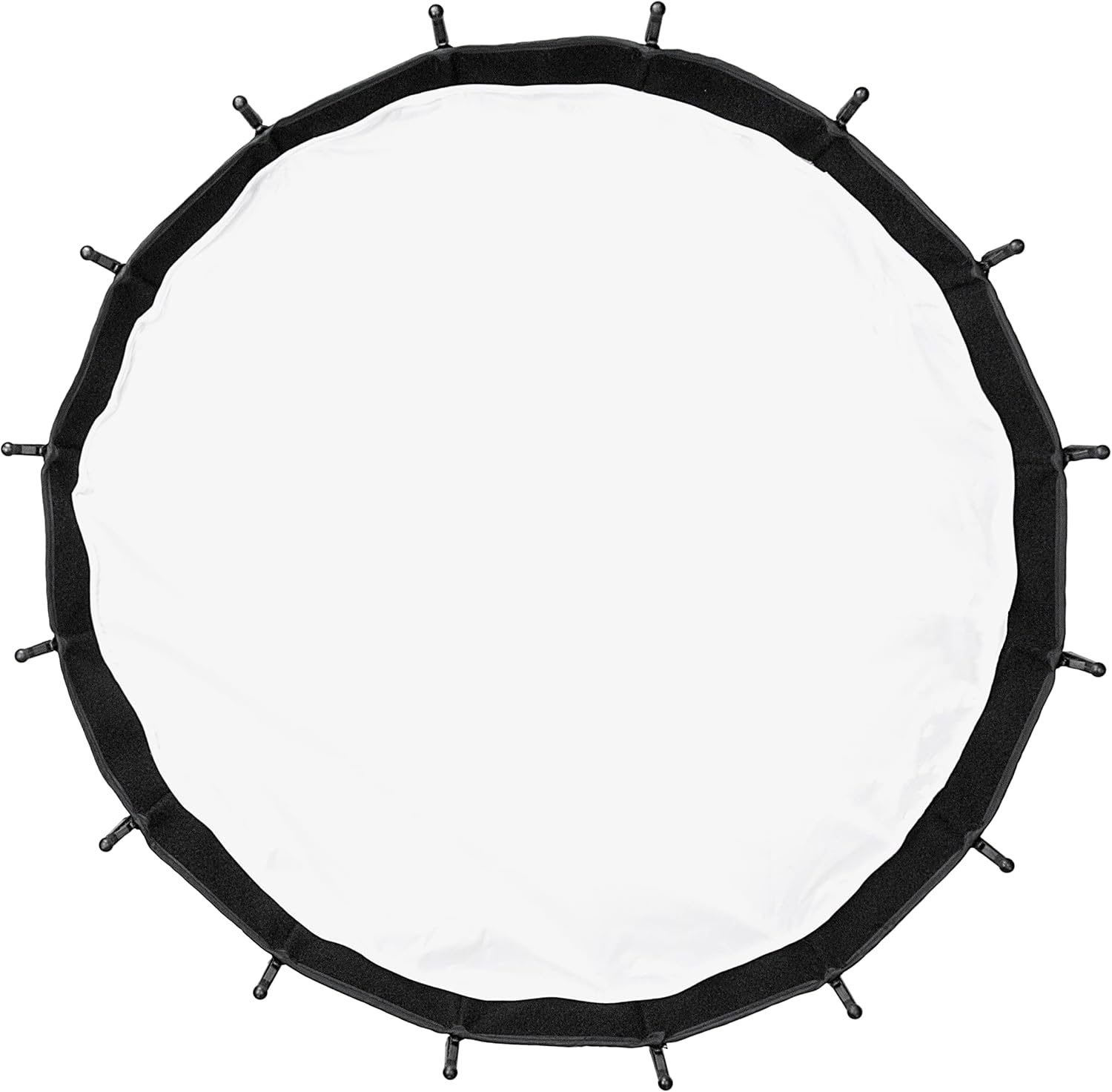 Fotodiox EZ-Pro DLX 24" Collapsible Beauty Dish & Softbox Combination with Bowens Insert & Grid - Silver Reflective Interior & Plate with Double Diffusion