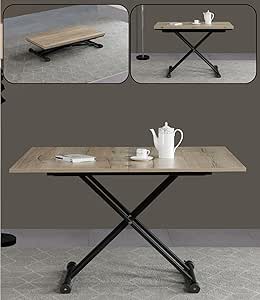 Dapollon Tafel En Stoelenset, Eetkamerset, Tafel- En Stoelsamenstelling Ruimtebesparende Woonkamerset 100x100h75 Cm Walnoot En Antraciet