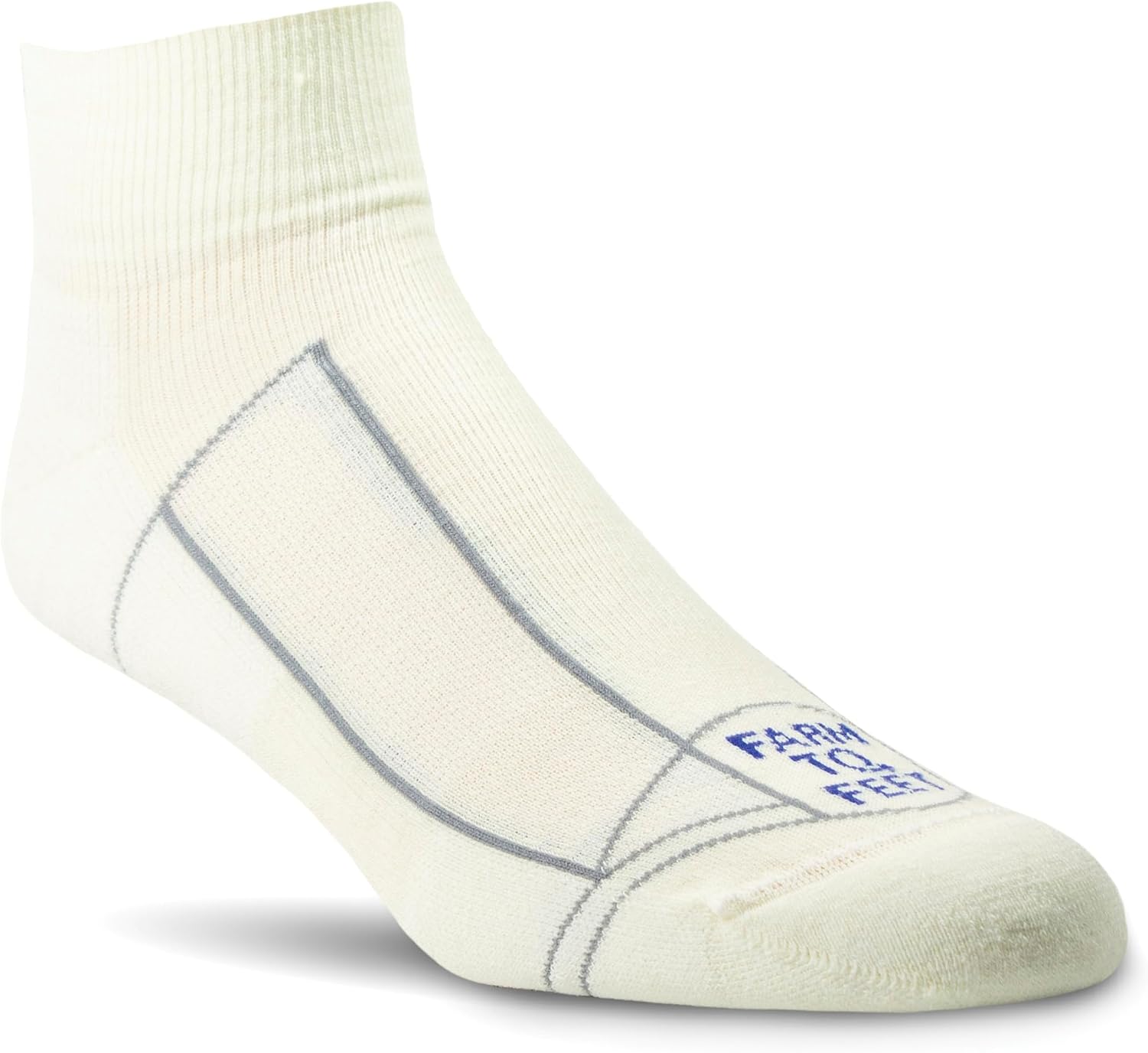 Farm to Feet Men's Greensboro Lightweight 1/4 Crew Socks