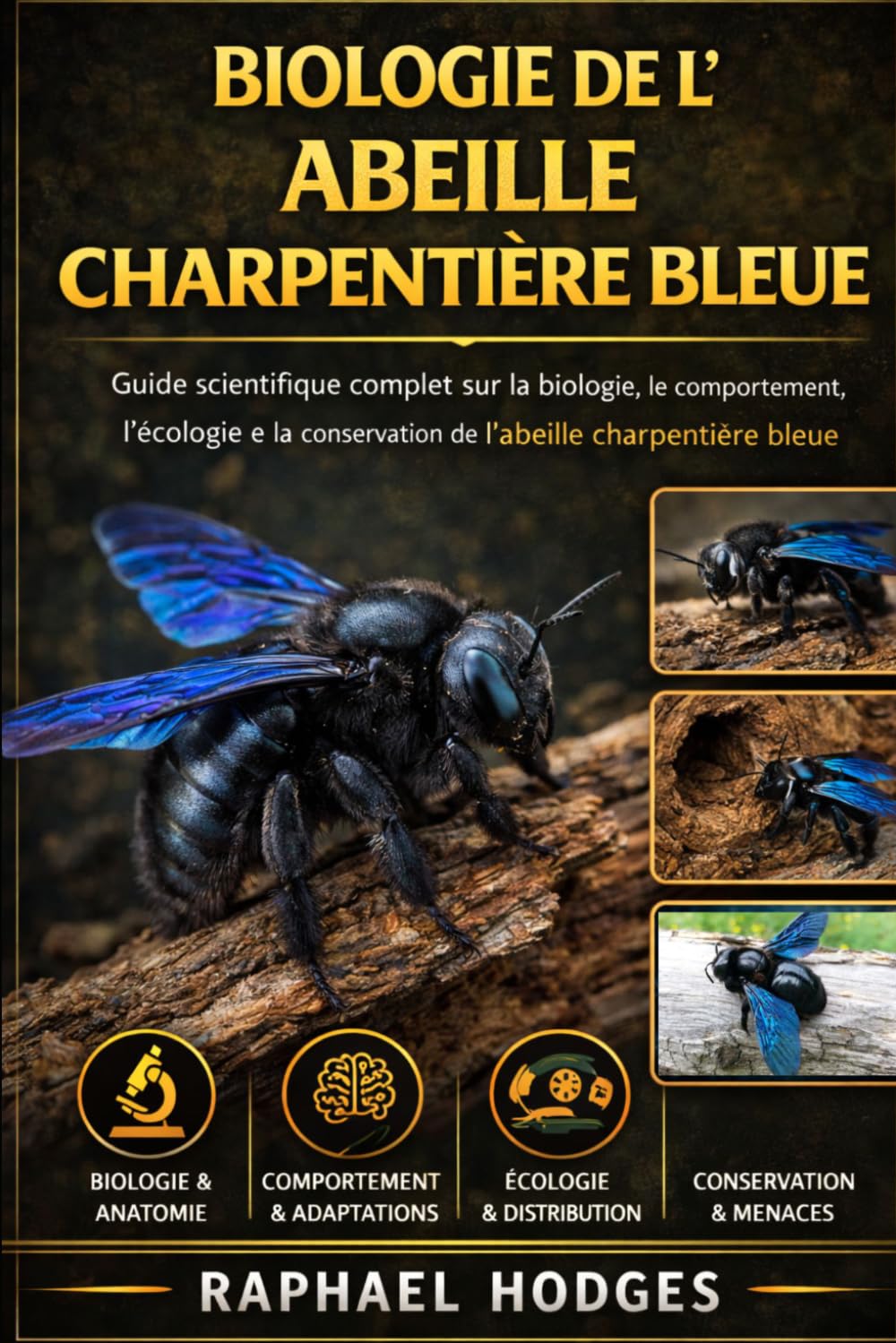 BIOLOGIE DE L'ABEILLE CHARPENTIÈRE BLEUE: Guide scientifique complet sur la biologie, le comportement, l'écologie et la conservation de l'abeille charpentière bleue