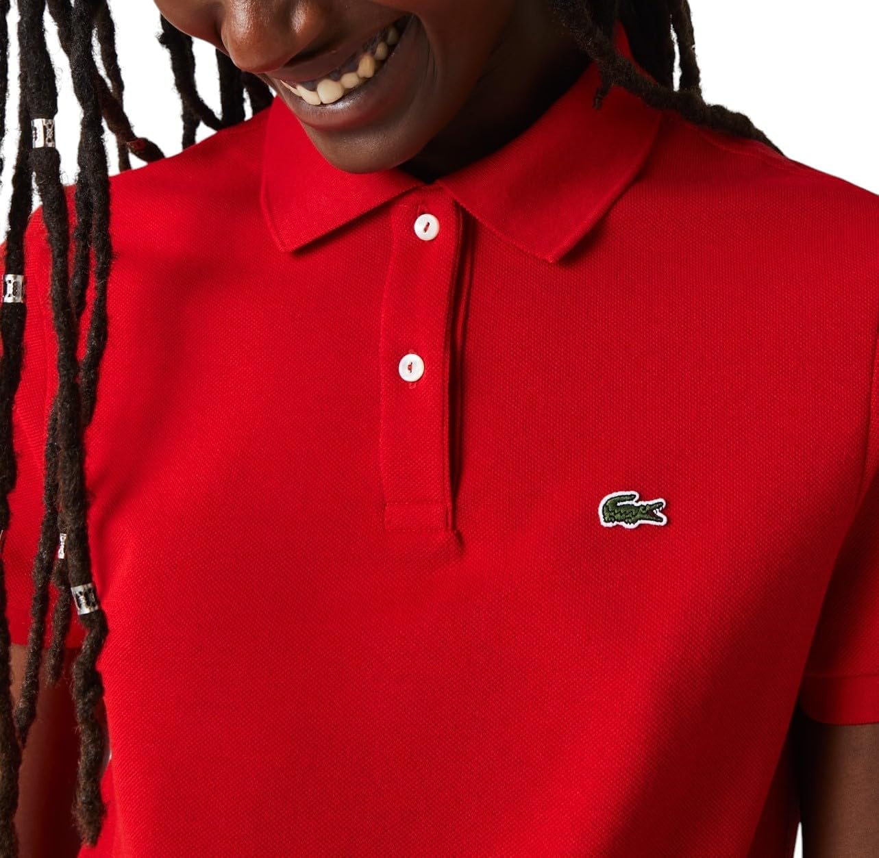Lacoste Women's Classic Fit Short Sleeve Petit Piqué Polo - Image 2