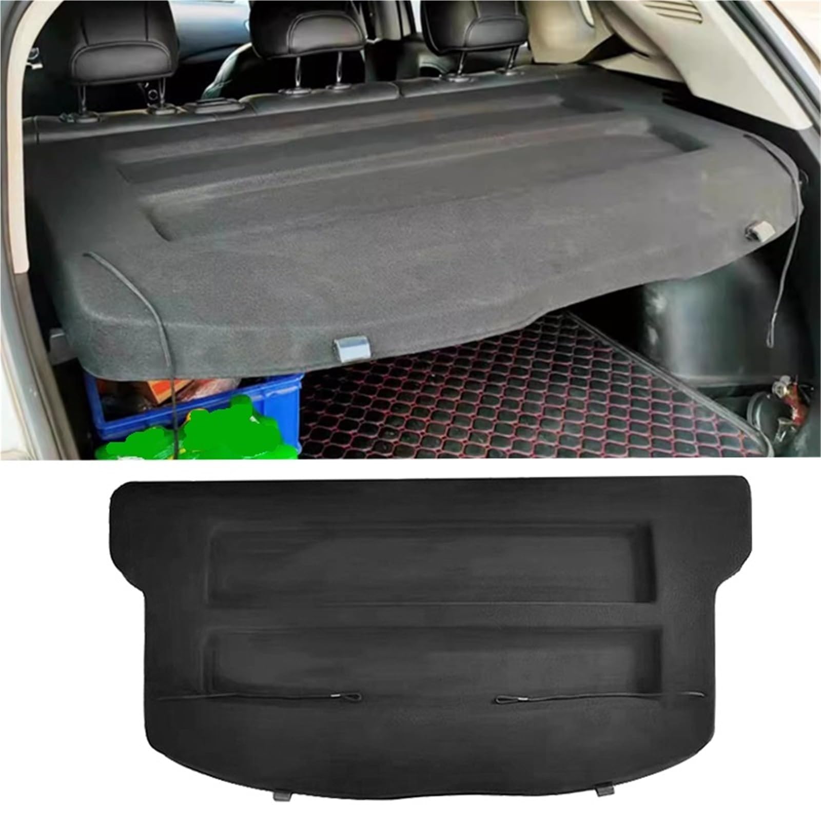 Tronco Cappelliera Coperchi PORTELLONE Non Retrattile Tronco Cargo Copertura Pacco Cremagliera Anti-Peeping Per Jeep Per Compass MK2 2017 2018 2019 2020-2025 MANUALE
