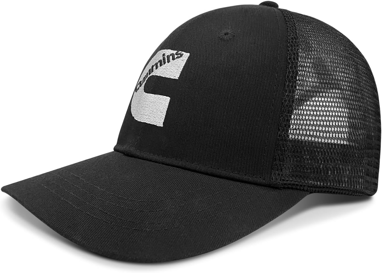 Embroidered Baseball Cap Trucker Hat Unisex Mesh Back Adjustable,Snapback Trucker Hat Cap