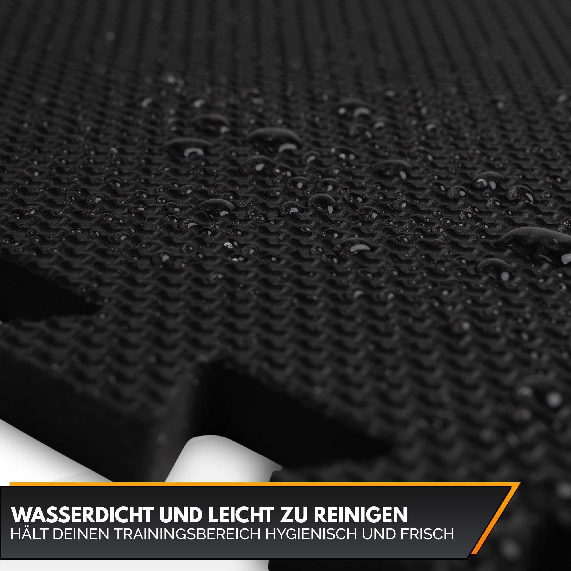 GORNATION Bodenschutzmatte Fitness, rutschfeste Schutzmatte für Fitnessgeräte, Bodenschutzmatte Puzzle-Design, Gym Bodenmatten, Gummimatte für Fitnessraum, für Home Gym und Outdoor