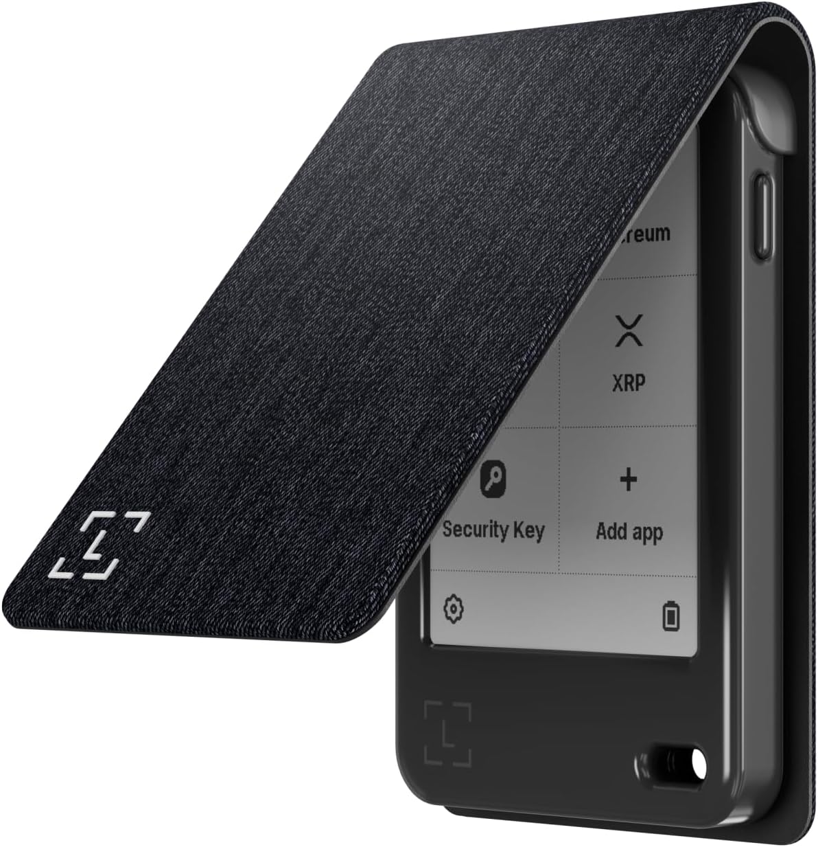 Ledger Nano Gen5 Magnet Folio for Crypto Wallet Touchscreen signers (Business Charcoal)