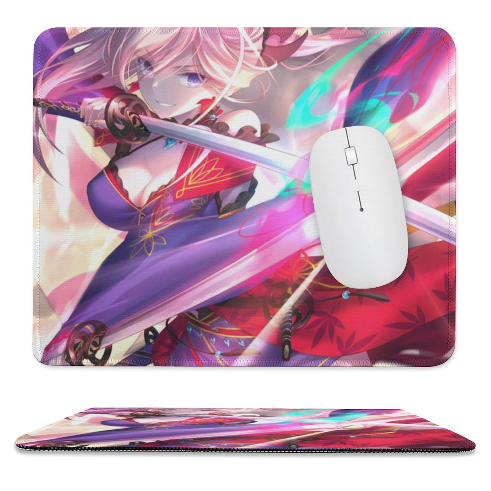 Amazon.co.jp: マウスパッド FGO 宮本武蔵 マウス対応 ゲーム用 9.8