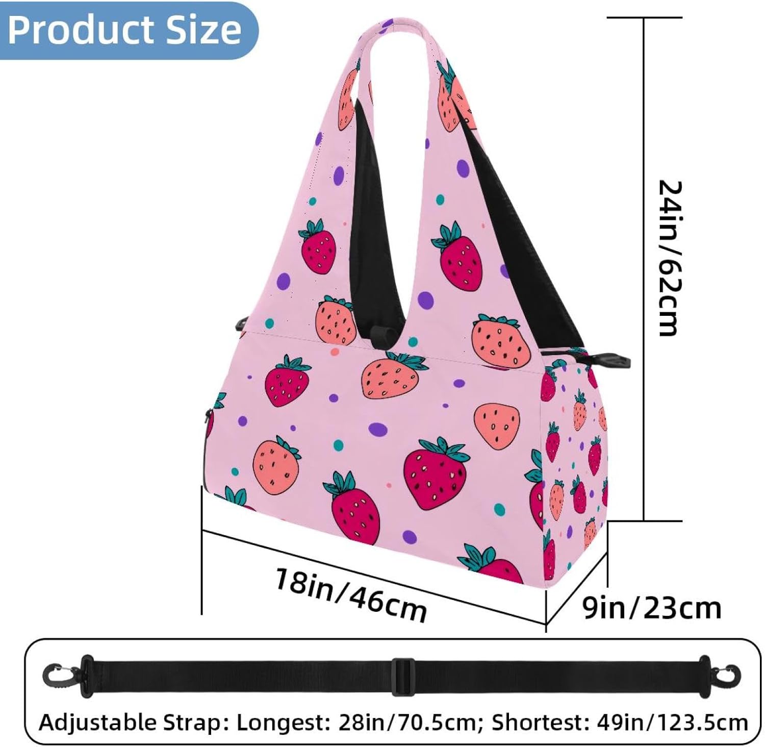 Yoga Mat Bag, Gym Workout Bag with Shoe Compartment, Pink Bows Pilates Bag for Women, Quick Access Storage Yoga Tote Bag for Sports Travel Office