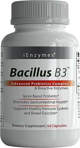 Nuevo complejo probiótico Bacillus B3 y enzimas bioactivas - Organismos 100% basados en esporas - SBO - Mejor supervivencia - B Coagulans B Subtilis