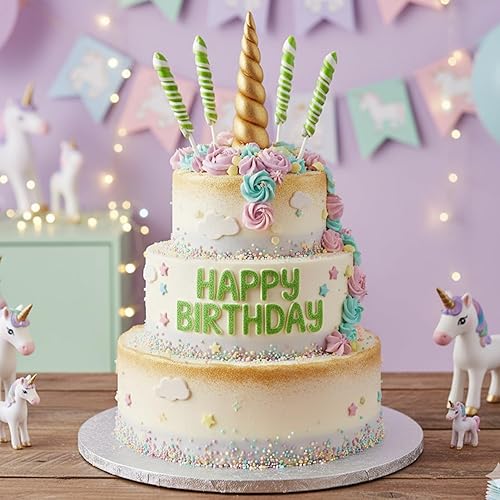 Miniatura 7 de Adams & Brooks - Paletas pequeñas de unicornio de manzana verde brillante, tarro de 10 onzas (24 unidades) - Piruletas de unicornio Twisty, dulces