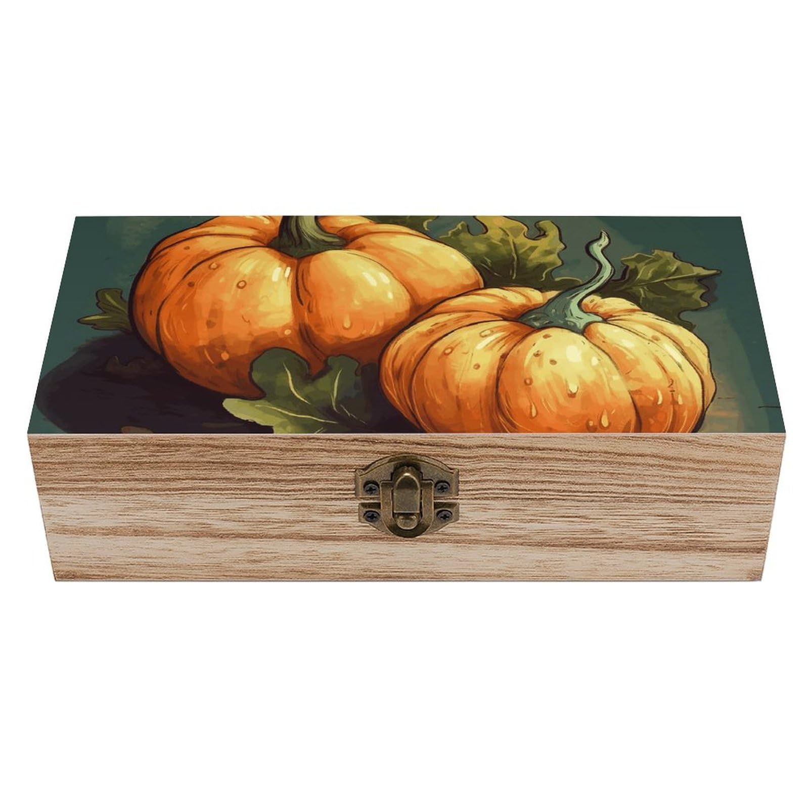 Boîte de rangement en bois pour vos souvenirs de famille