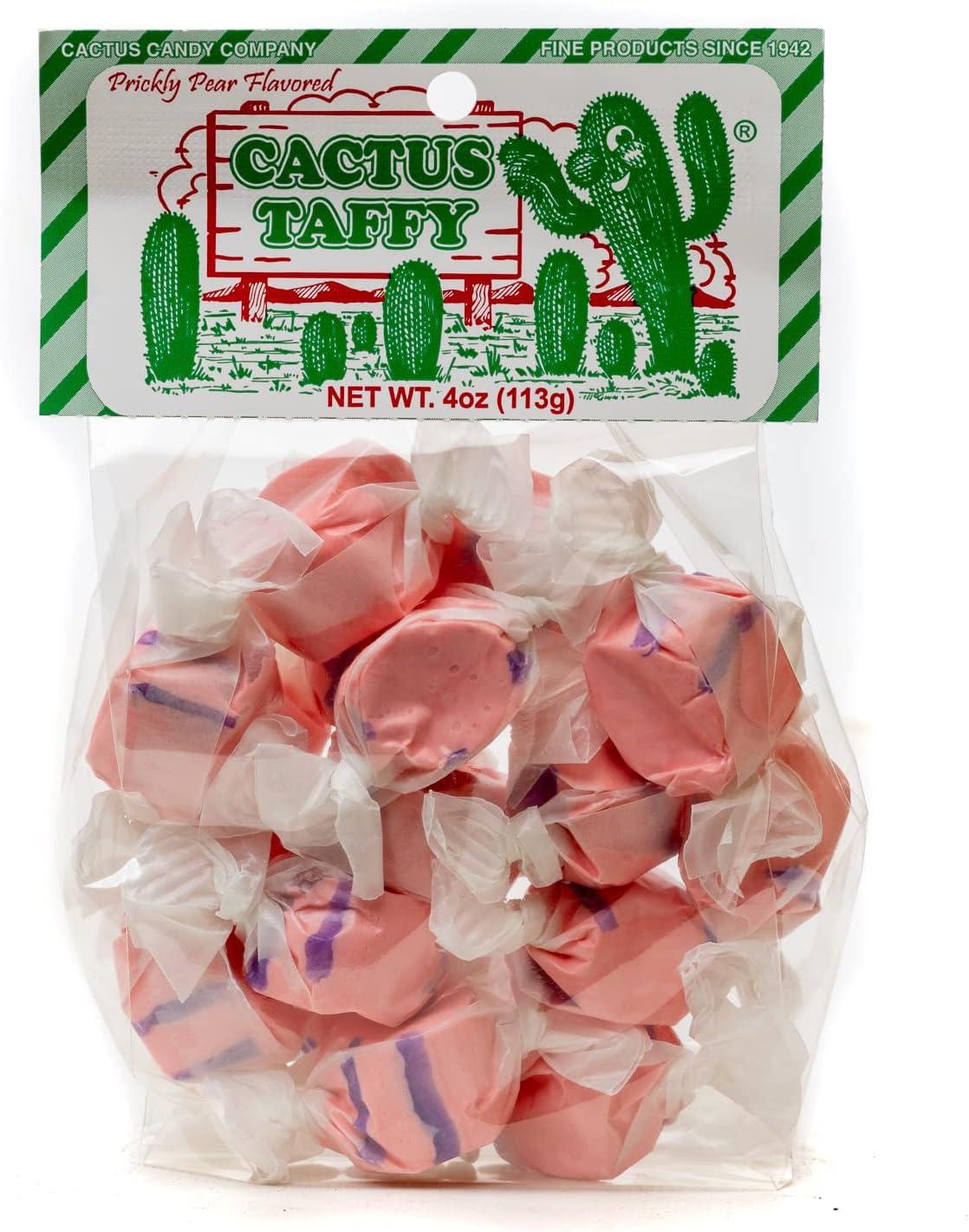 Company - Prickly Pear Taffy | A Unique Sweet Treat Made in Arizona (4oz)