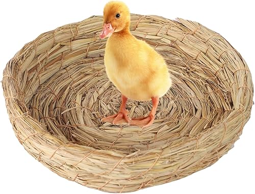 Miniatura 5 de Hand Woven Bird Nest, Bird Breeding Nest House, Versatile Bird Nest, Wood Parakeet Breeding Nest with Constructed, Hummingbird Breeding Shelter for