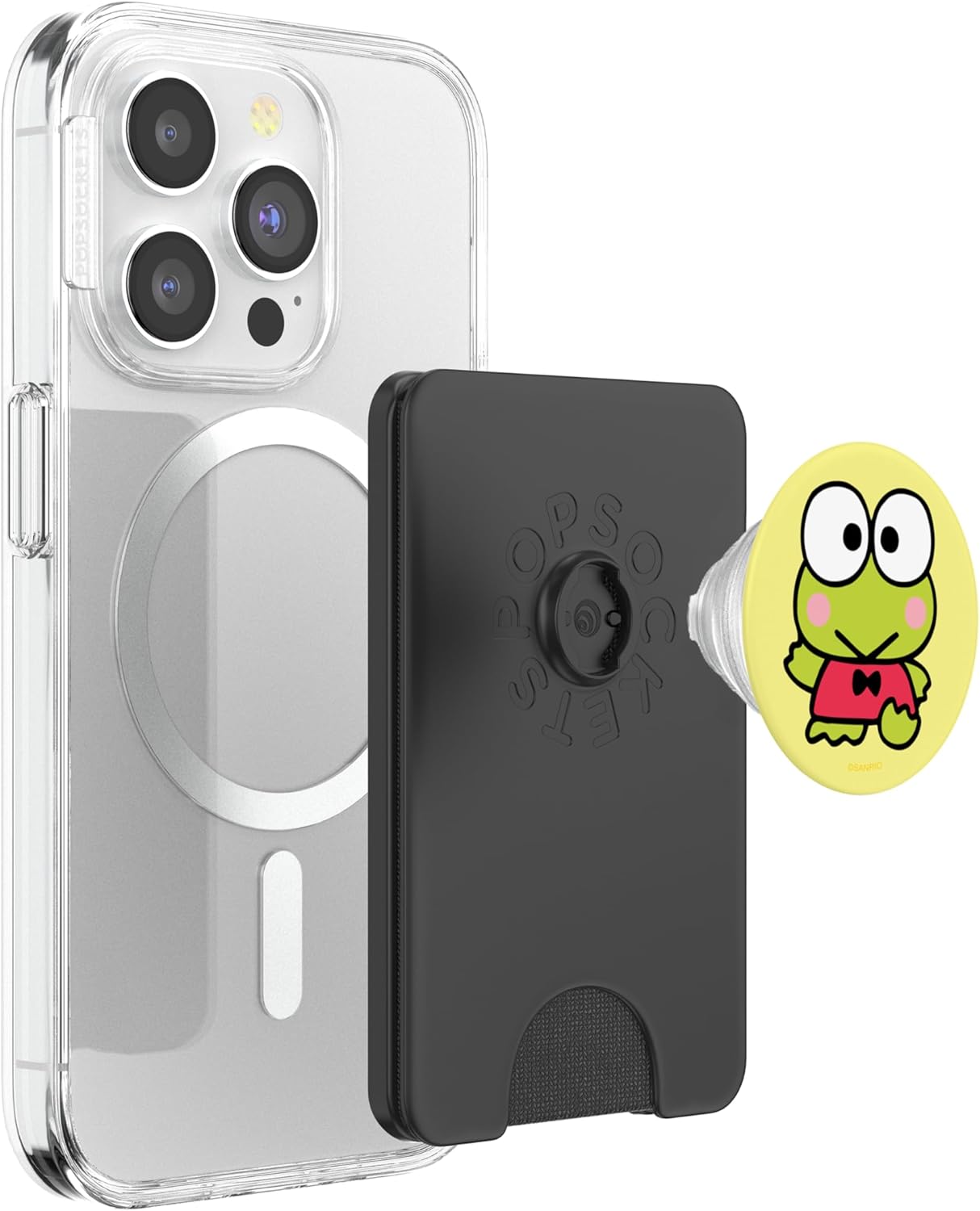 Keroppi Classic PopSockets Stand for Smartphones and Tablets PopSockets PopWallet for MagSafe