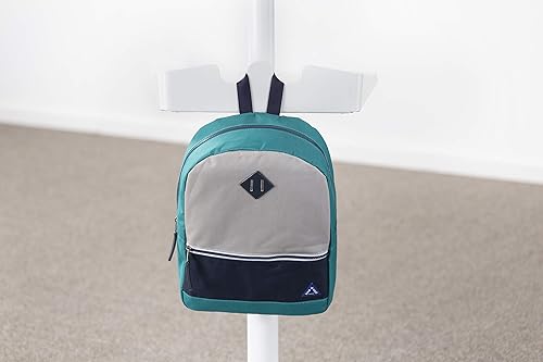 Miniatura 2 de Safco 1944WH VUM - Estación de trabajo para computadora portátil portátil neumática de altura ajustable, carrito de computadora móvil, 22.875