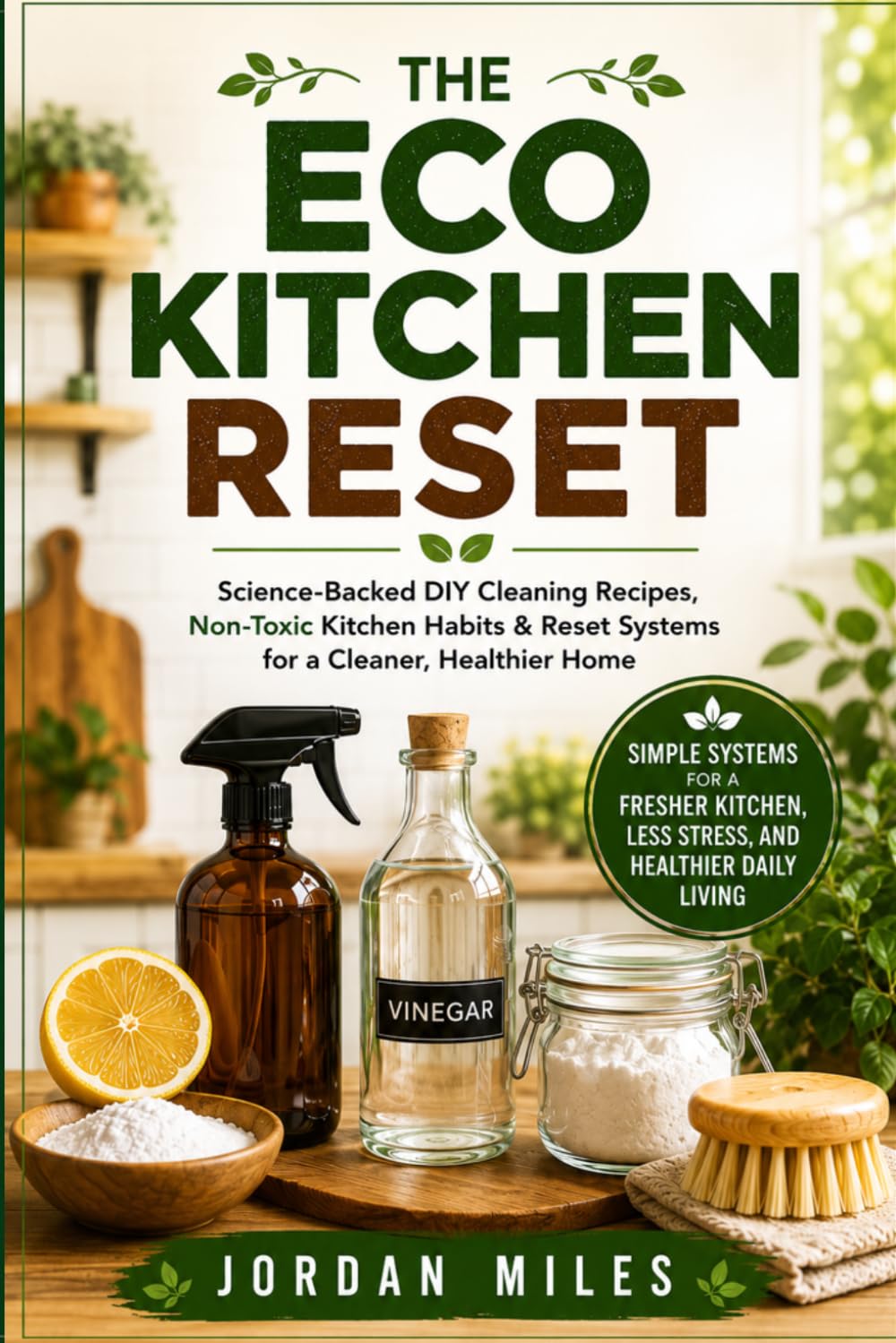 The Eco Kitchen Reset: Science-Backed DIY Cleaning Recipes, Non-Toxic Kitchen Habits & Reset Systems for a Cleaner, Healthier Home (Kitchen & Home Reset Collection)