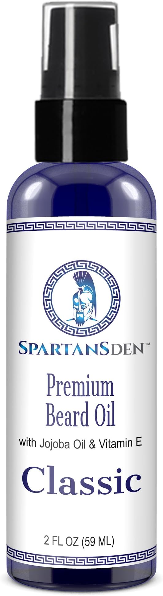 Premium Beard Oil | Vitamin E & Jojoba Oil Enriched | 2oz Classic Scent