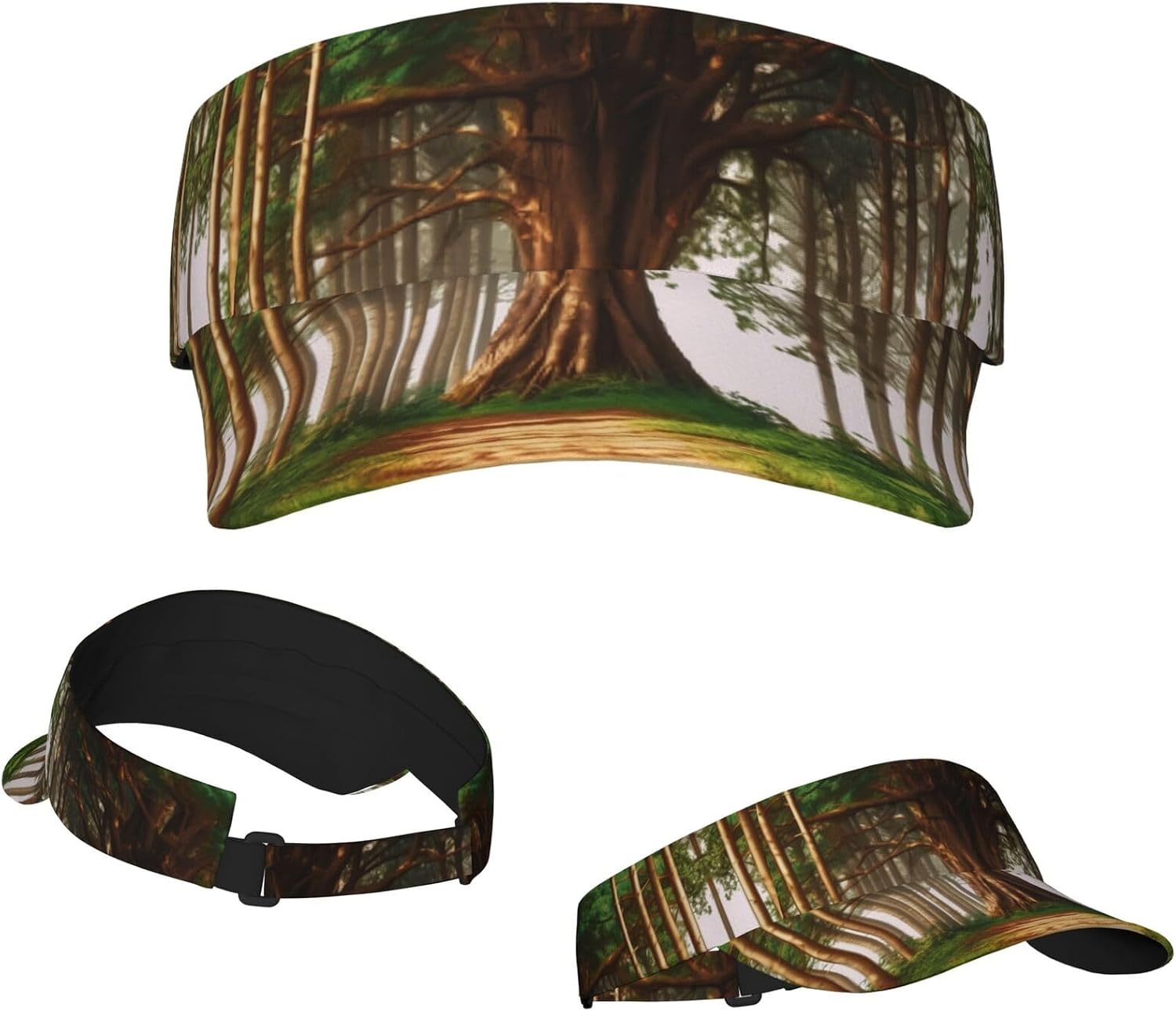 Sport Visors Sun Visor Hats Athletic Sun Visor Caps Masai Lion Lioness Roar Visors for Women and Men