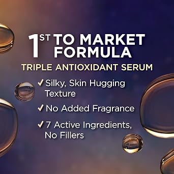 IT Cosmetics Confidence in Your Beauty Sleep Triple Antioxidant Face Serum | Anti-aging Brightening Serum for Night, 100% Active Formula, No Filler Ingredients, Suitable for All Skin Types + Mature Skin