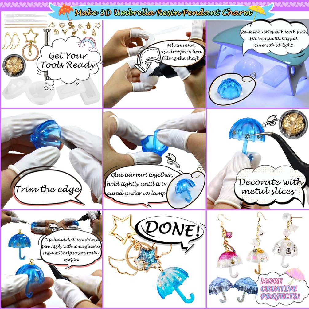 UV Gioielli In Resina di Silicone Liquido Muffa Or... – Grandado