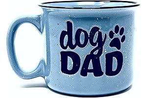 Dog Dad Mug - Cute and Fun Coffee Mug for Dog Lovers,...