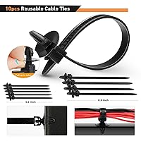 Vista 64 de GOOACC 501 clips universales para automóvil, parachoques mixto, para panel de puerta, protector para cubierta del motor, retenedor de remaches