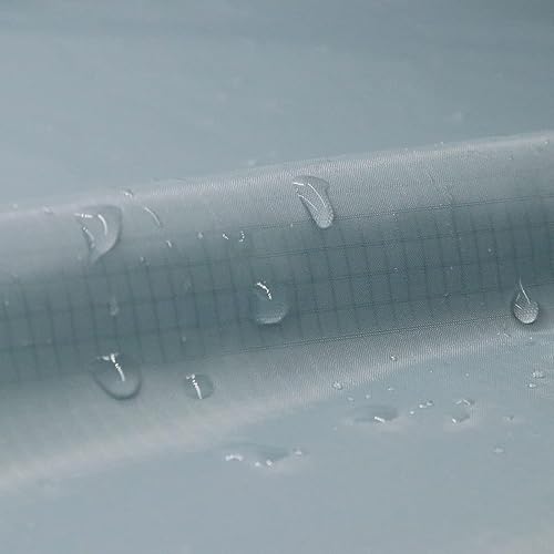 Miniatura 9 de 9KM DWLIFE Tela de nailon Ripstop, gris de 60 x 196 pulgadas, 40D impermeable, ligera, resistente al viento, tela a granel para cometas, tiendas