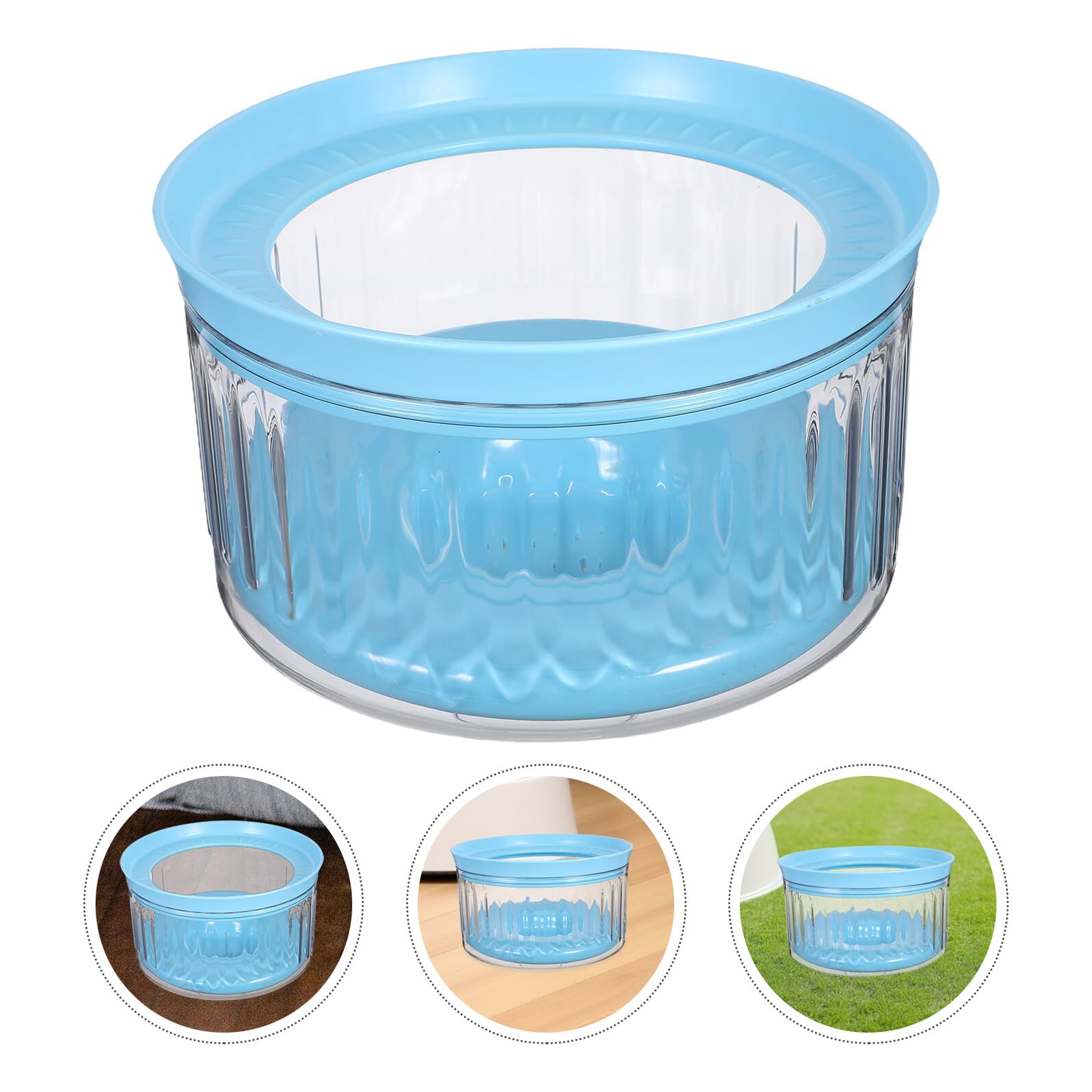 ifundom Ciotola Galleggiante per Cani Antispruzzo Base Antiribaltamento Ciotola per L’Acqua da Viaggio e Cuccia Resistente e Adatta per Uso Interno ed Esterno
