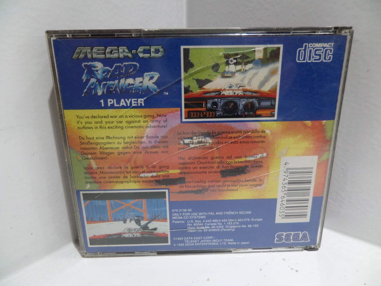 Road Avenger (Sega Mega CD) : Amazon.co.uk: PC & Video Games