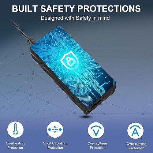 Miniatura 4 de Futurebatt Fuente de alimentación del adaptador de 14V ACDC para Samsung LTM1555B LTM1555X LTM1755X LTM1775W LCD Monitor +cable de alimentación