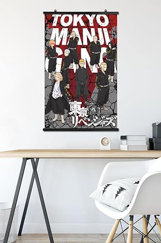 Miniatura 5 de Trends International Tokyo Revengers - Póster de pared de la pandilla Tokyo Manji, 22.37 x 34.00 pulgadas, paquete de póster y clip