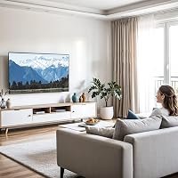 PUTORSEN Ultra Slim Fali TV Tartó Samsung 43-85" Tévéhez, Max 60kg, VESA 1700x800 9