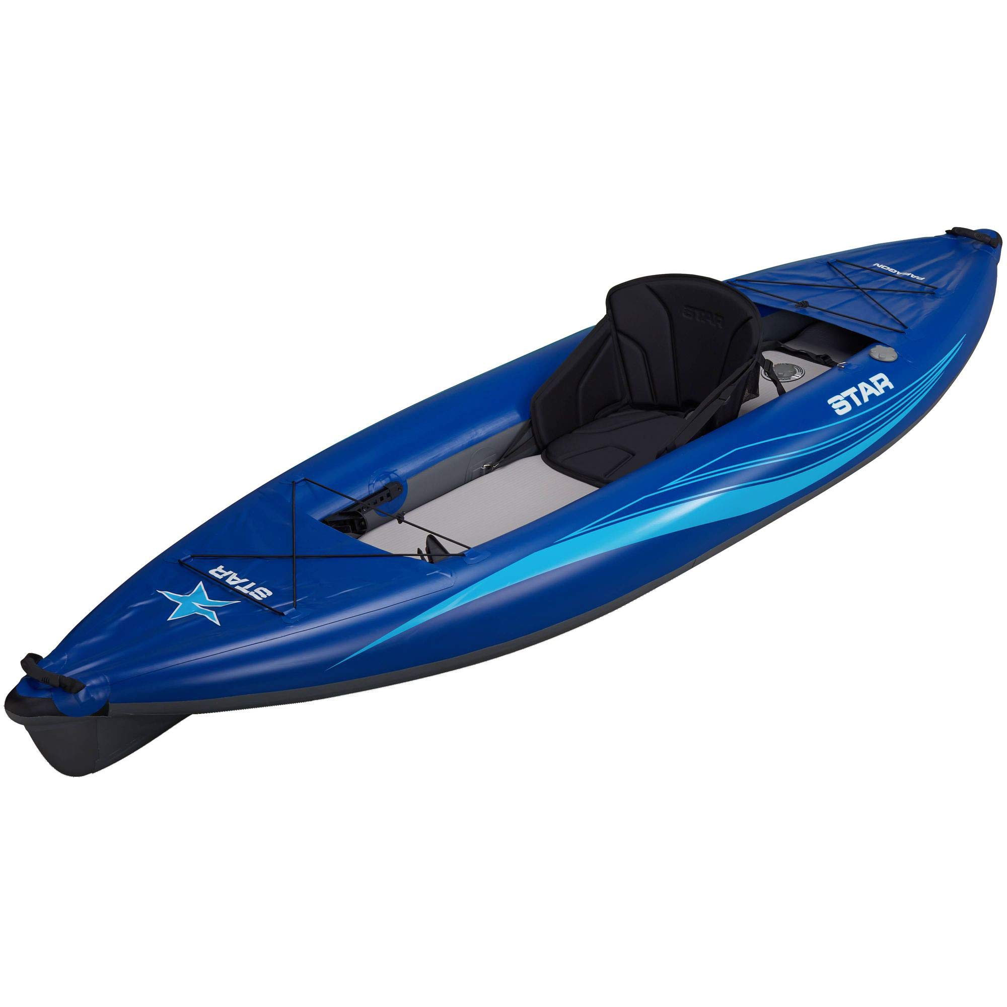 Amazon.com : Star Paragon Inflatable Kayak-Blue : Sports & Outdoors