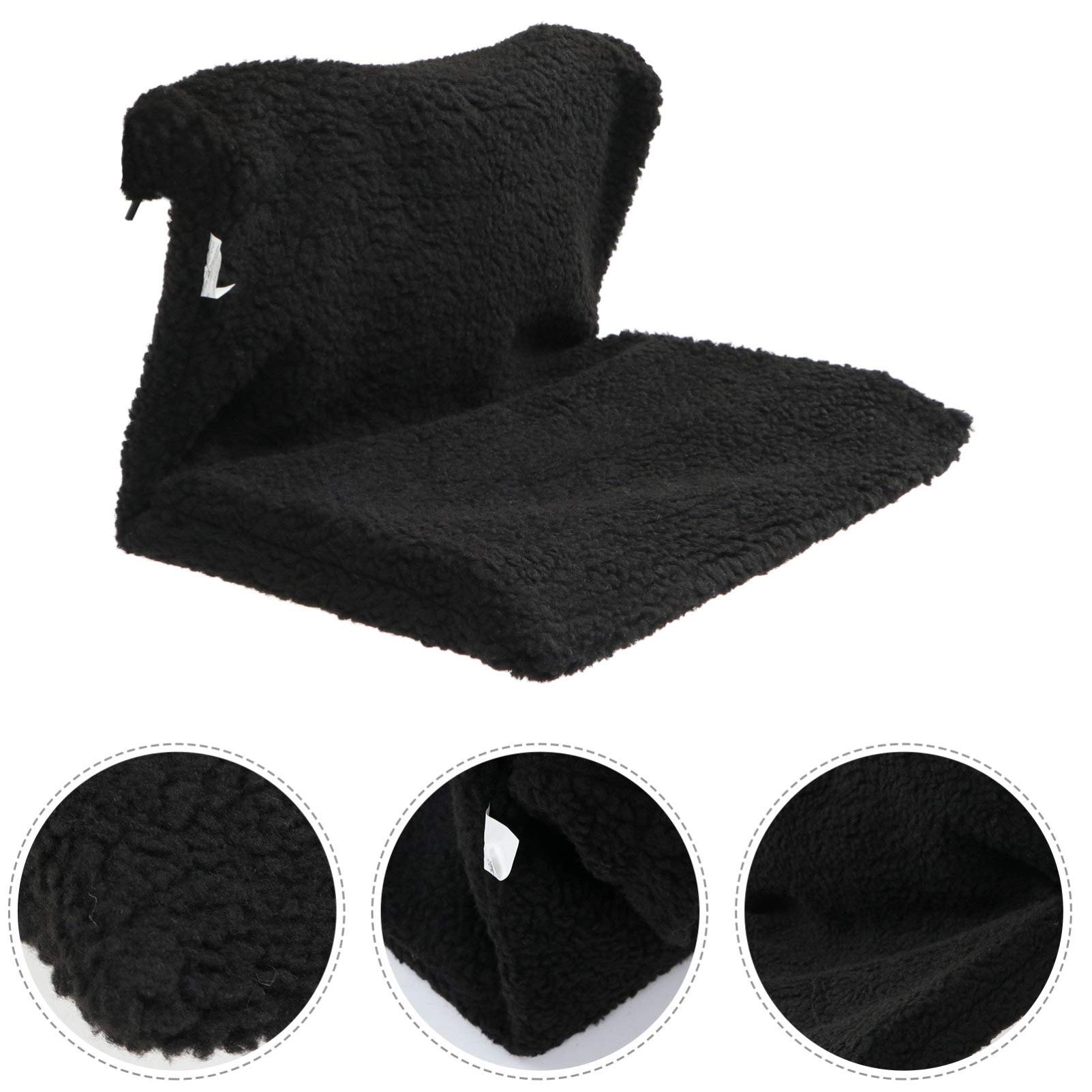 Hamac pour Chat Lit Radiateur Suspendu à Cadre Métallique Noir