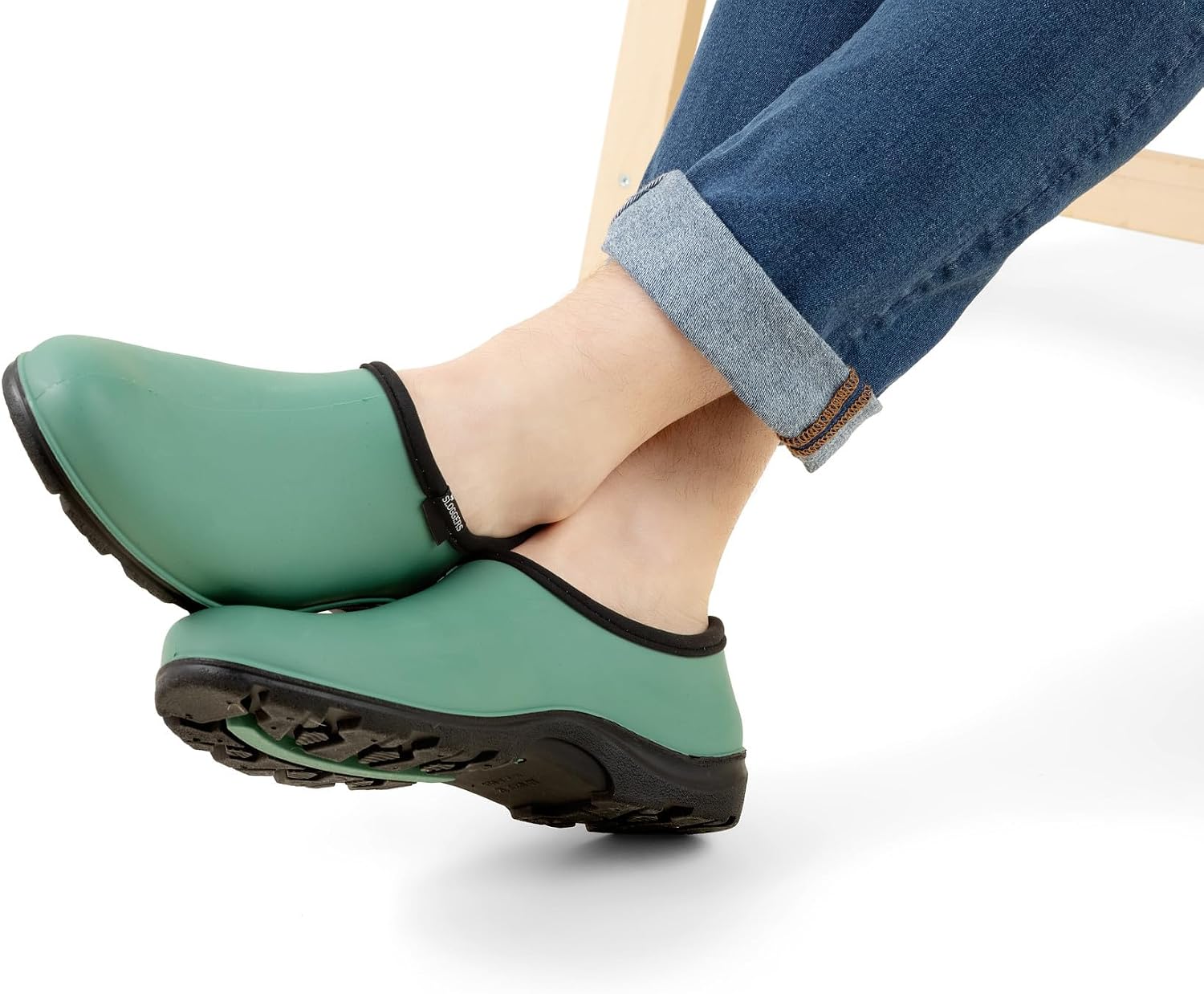 Sloggers Prolite Men’s Garden & Work Slip-On Shoes – 25% Lighter Waterproof Clogs with All-Day Comfort Insoles, UV Protection, Arch Support & Deep-Lug Traction – Made in USA with US & Imported Parts image 2