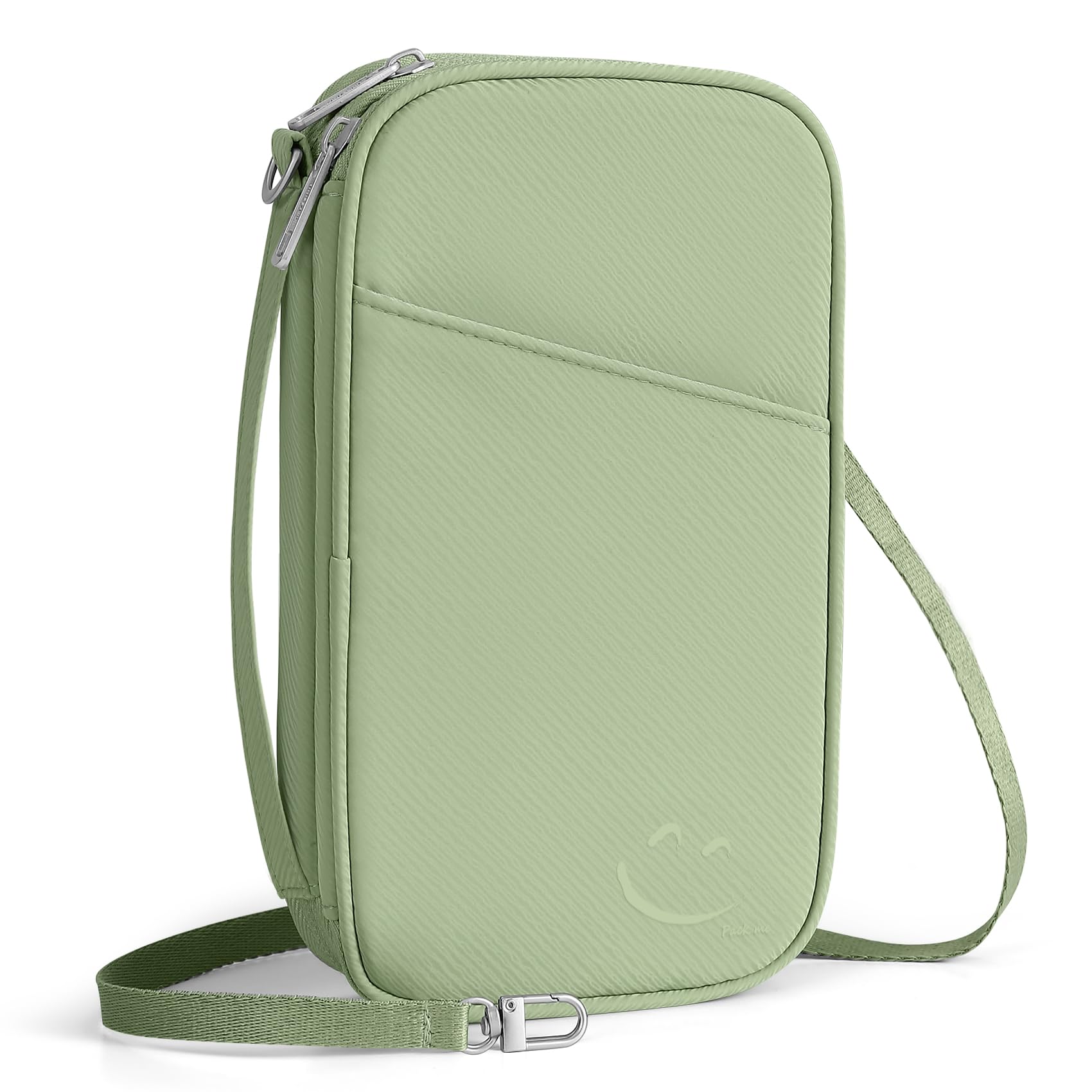 Travelkin 2-in-1 Passport Holder Travel Organizer for Family with RFID Blocking Multiple Passport Wallet for Men Women Travel