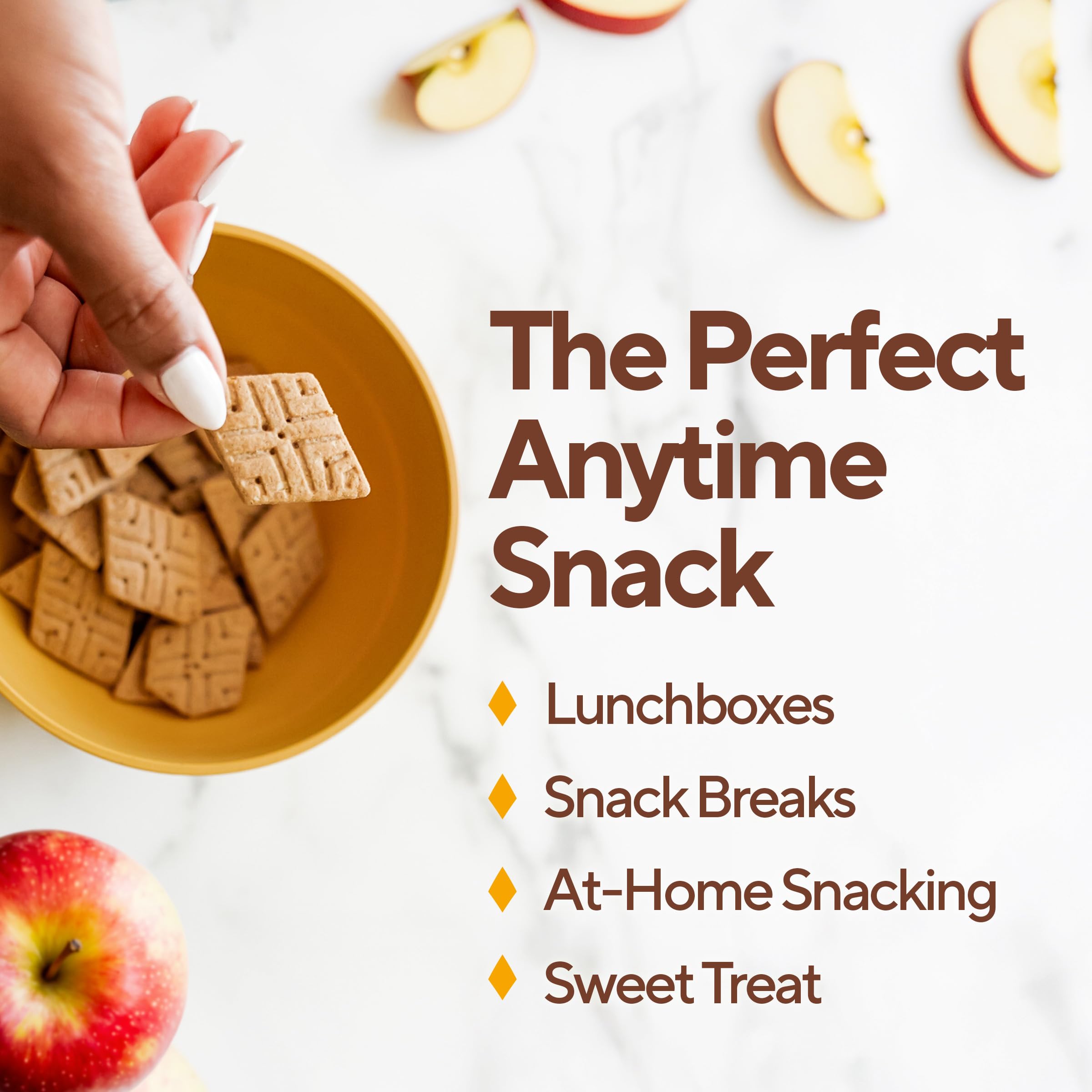 Simple Mills Biscotti dolci sottili, farina di semi e noci, miele e cannella - senza glutine, paleo friendly, snack sani, 120,5 g (confezione da 1)