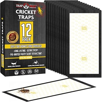 Trap a Pest Extra Large Cricket Traps - Fruity Scent - 12 Pack