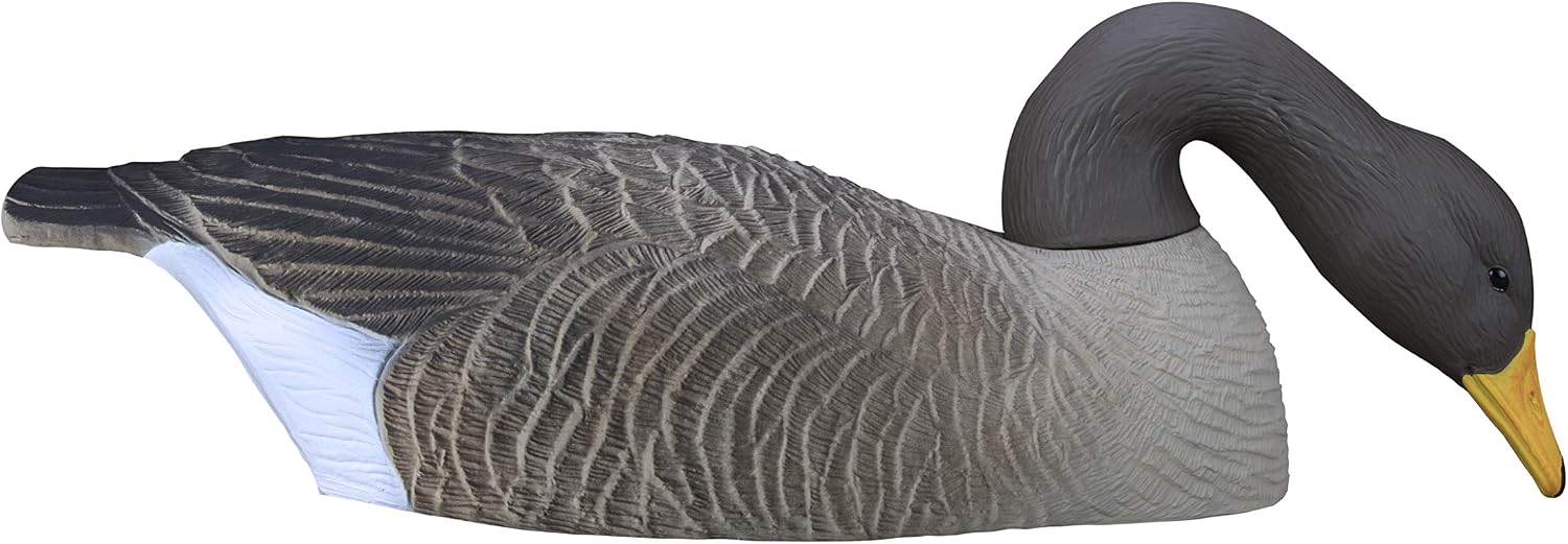 Higdon Outdoors Half Shell Goose Decoys for Waterfowl Hunting | Realistic & Stackable for Optimal Storage | Variety of Sizes and Species: Canada/Specklebelly/Blue/Snow/Sleeper/Full-Size/Magnum | 6pk